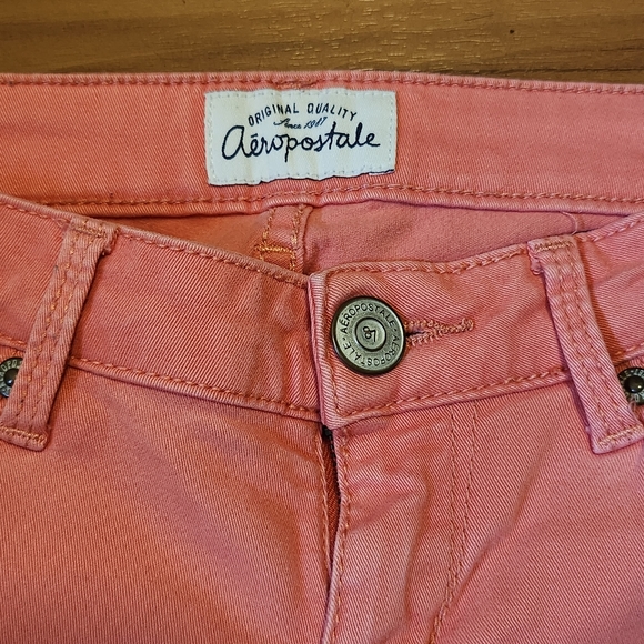 Aeropostale LOLA Pink Jeggins 00 Regular - Picture 3 of 4